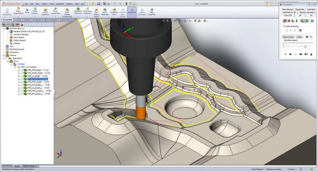 پکیج آموزش نرم افزار SolidCam