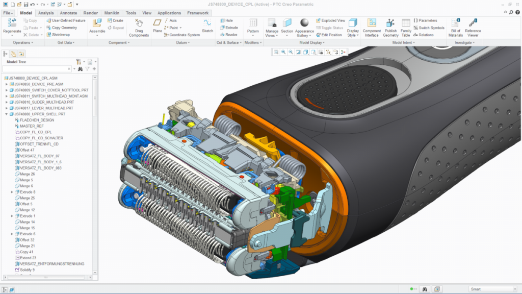 آموزش نرم افزار PTC Creo