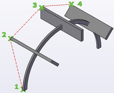 روش‌های اجرای فرمان 3D Polyline اتوکد سه بعدی