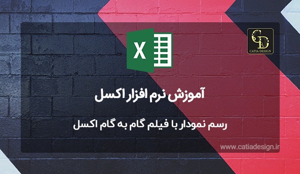 رسم نمودار با فیلم گام به گام اکسل