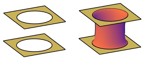 روش‌های اجرای فرمان Surface Blend سطوح اتوکد سه بعدی