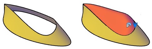 روش‌های اجرای فرمان Surface Patch سطوح اتوکد سه بعدی