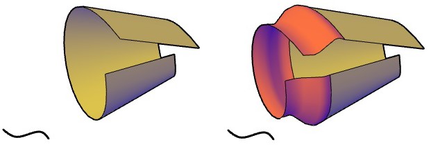 روش‌های اجرای فرمان Sweep سطوح اتوکد سه بعدی