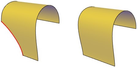 روش‌های اجرای فرمان Surface Untrim سطوح اتوکد سه بعدی