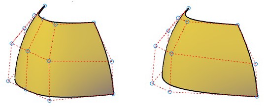 روش‌های اجرای فرمان Surface CV – Remove اتوکد سه بعدی