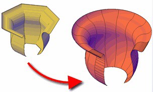 روش‌های اجرای فرمان Convert to Surface اتوکد سه بعدی