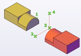 روش‌های اجرای فرمان 3D Mirror اتوکد سه بعدی