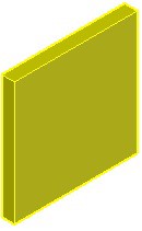 مثال حجم دادن موضوعات اکسترود فرمان Extrude