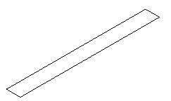 مرحله ‌اول: رسم مستطیل در اتوکد