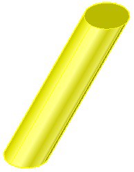 تبدیل دایره ترسیمی به موضوع سه‌بعدی توپر زیر مجموعه Direction فرمان extrude