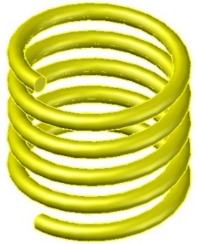 سه بعدی کردن با انتخاب مسیر فرمان Sweep