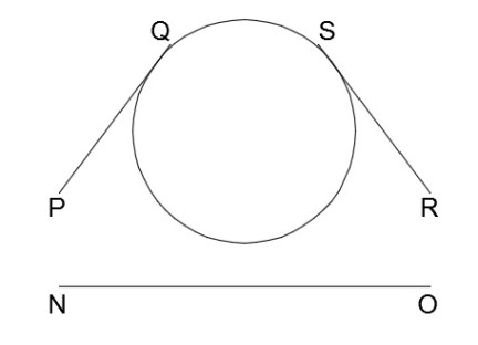 مثال رسم دایره Circle روش (Tan ‌،Tan ،‌Radius)