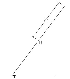مثال گیره موضوعی Extension امتداد یافتن Object Snap