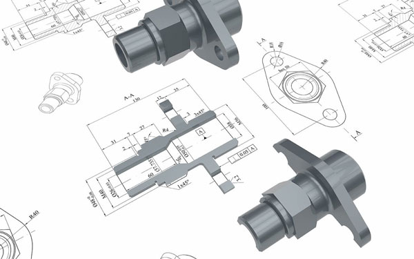 اندازه گذاری در نقشه سالیدورک