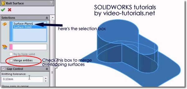 کاربرد دستور knit در سالیدورک