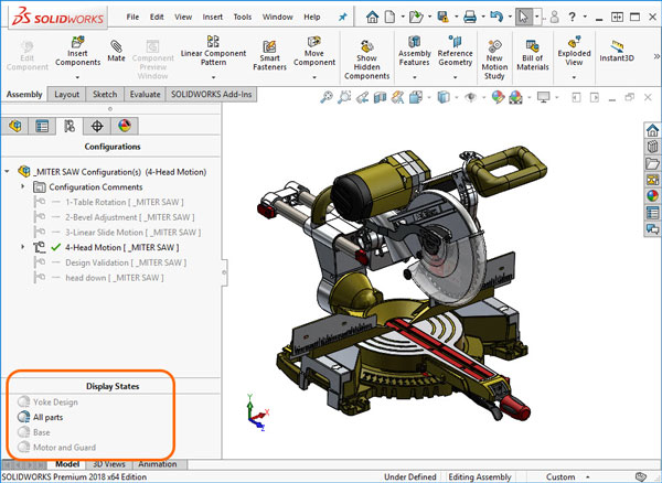 محیط Assembly سالیدورک