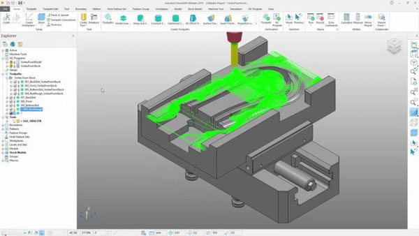 آموزش ماشینکاری فرز CNC در پاورمیل