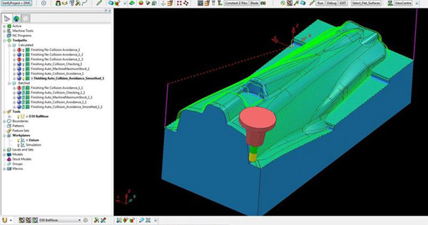 برنامه نویسی فرز CNC در پاورمیل