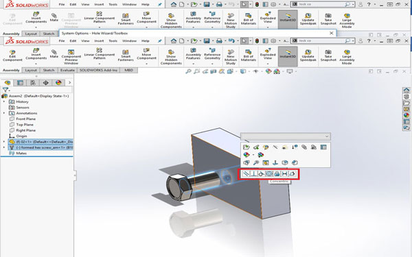 قید هم محوری در سالیدورک