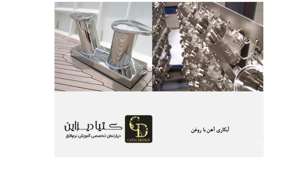 آبکاری استیل با روغن