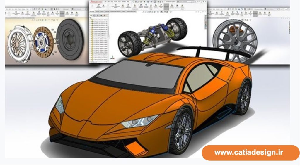 دوره آموزشی طراحی خودرو با سالیدورک