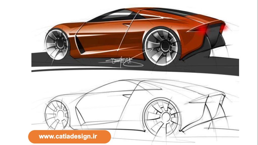 آموزش مقدماتی پیشرفته طراحی بدنه خودرو