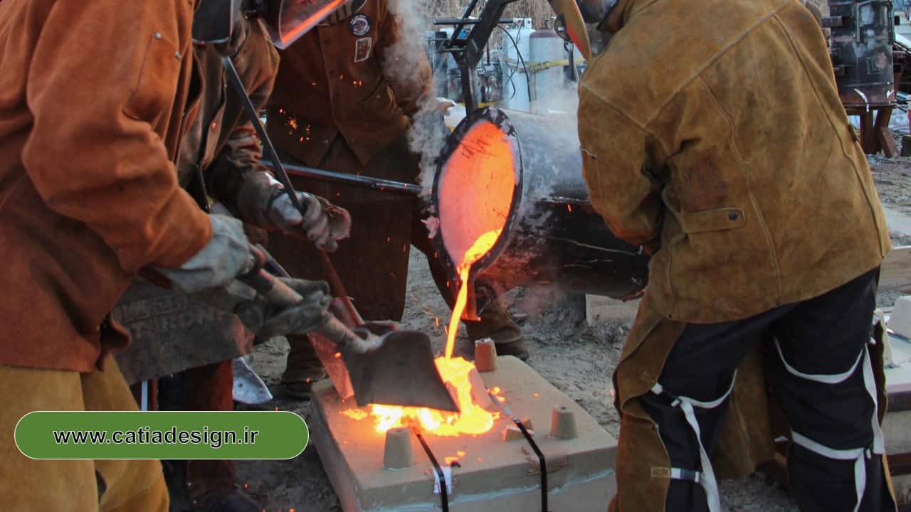 آموزش ریخته گری