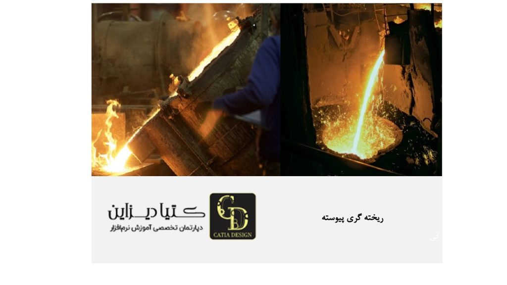 ریخته گری پوسته ای پیوسته