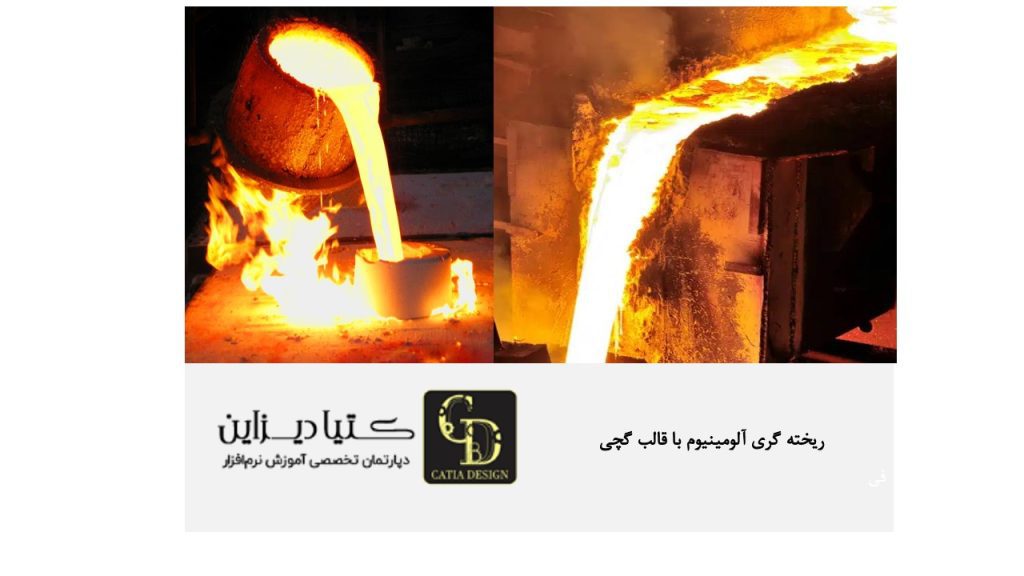 ریخته گری آلومینیوم با قالب گچی
