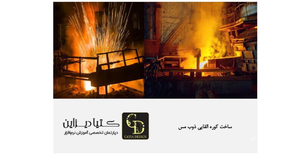 ساخت کوره القایی ذوب مس