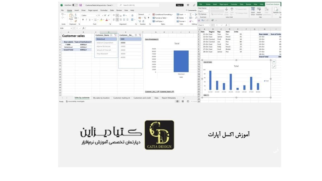 آموزش اکسل آپارات