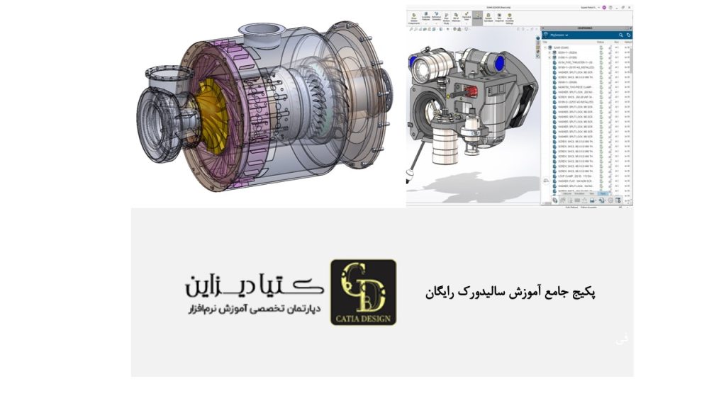 پکیج جامع آموزش سالیدورک رایگان