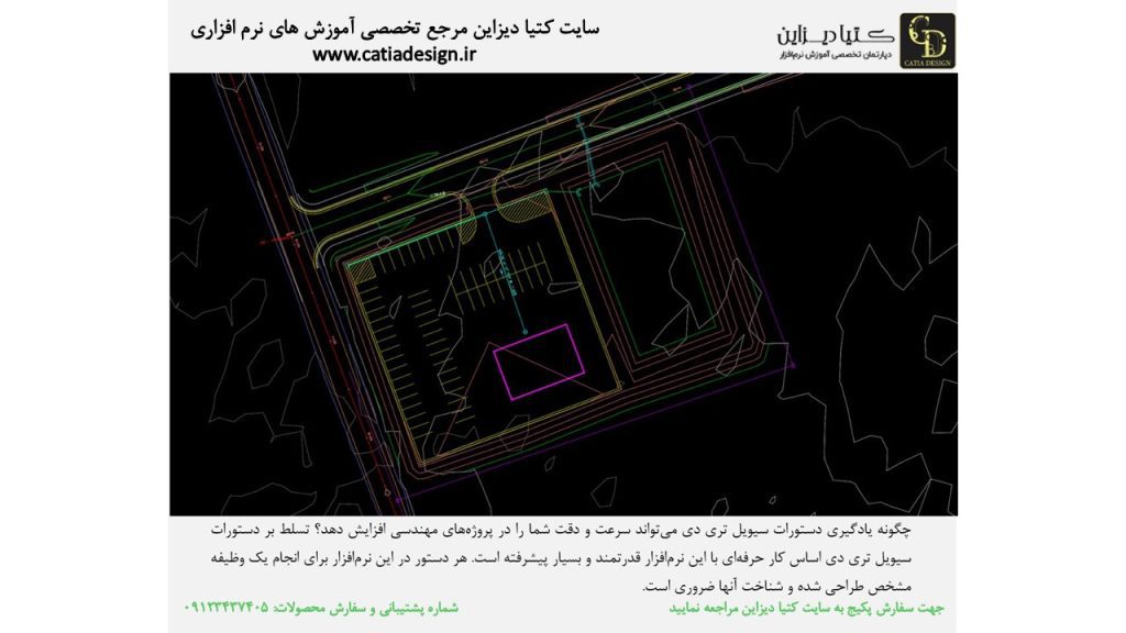 آموزش سیویل تری دی - دستورات سیویل تری دی